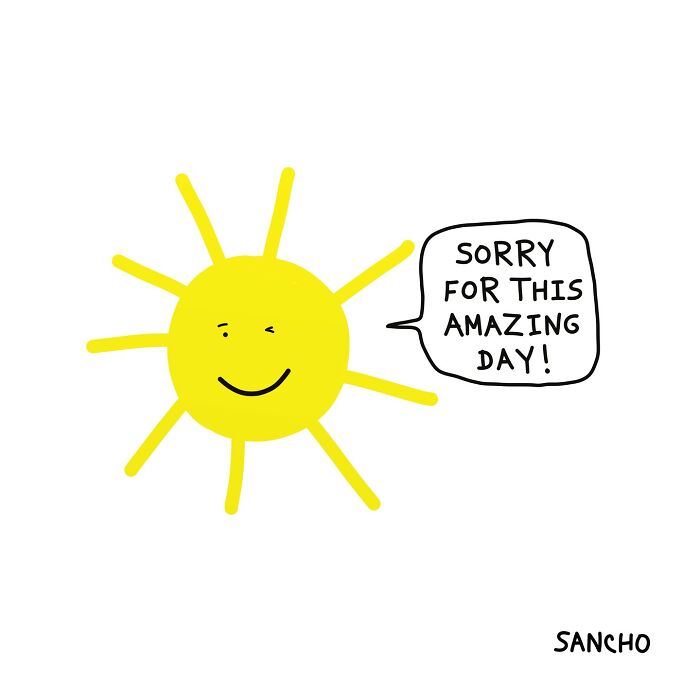 Meet The Simple But Funny Drawings By Gabriel Sancho