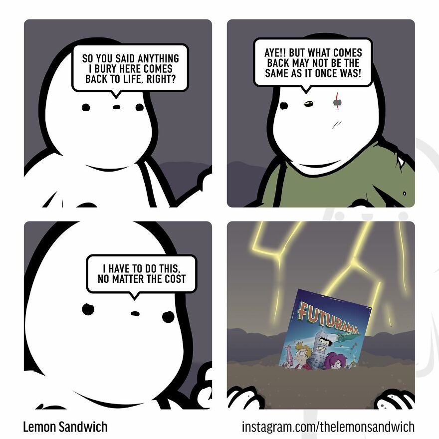 Meet The Comics With Unexpected Lemon Sandwich Twists