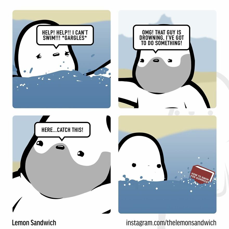 Meet The Comics With Unexpected Lemon Sandwich Twists