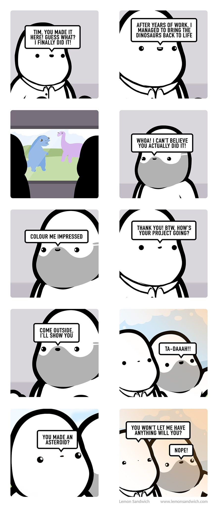 Meet The Comics With Unexpected Lemon Sandwich Twists