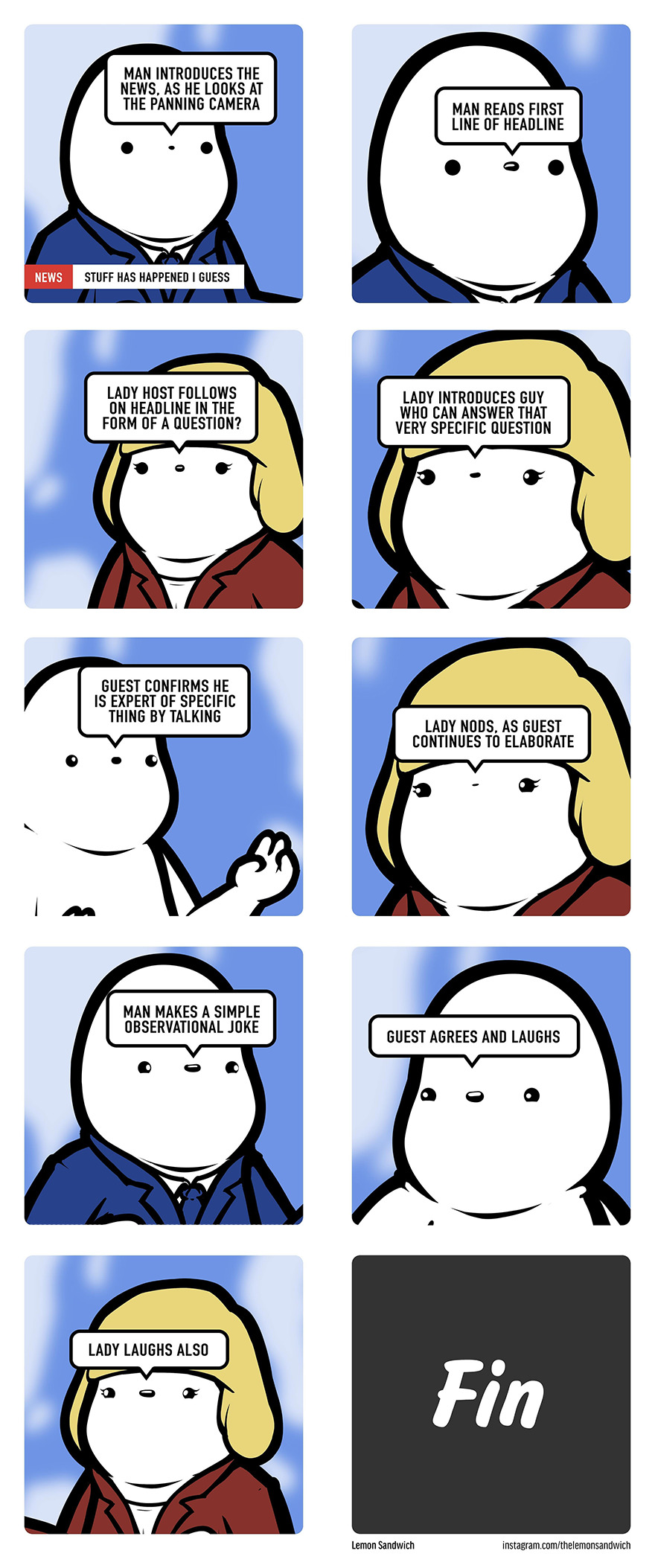 Meet The Comics With Unexpected Lemon Sandwich Twists