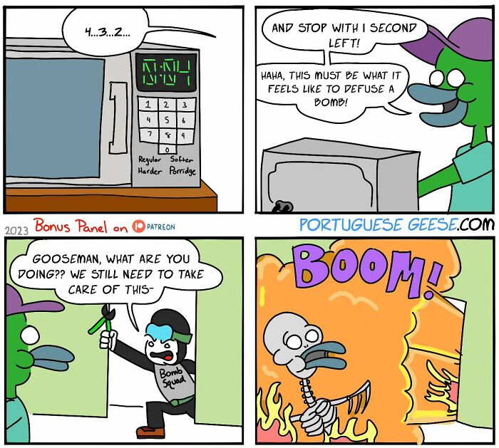 New Portuguese Geese Comics Capture Awkward Moments To Make You Laugh