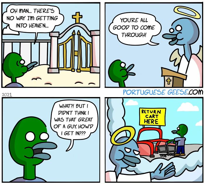 New Portuguese Geese Comics Capture Awkward Moments To Make You Laugh