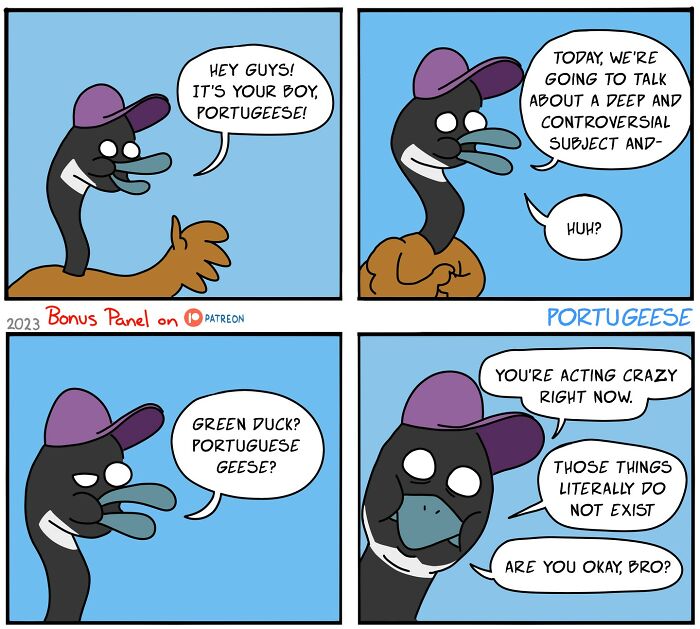 New Portuguese Geese Comics Capture Awkward Moments To Make You Laugh