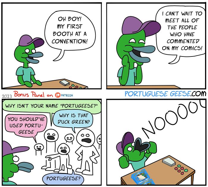 New Portuguese Geese Comics Capture Awkward Moments To Make You Laugh