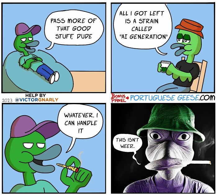 New Portuguese Geese Comics Capture Awkward Moments To Make You Laugh