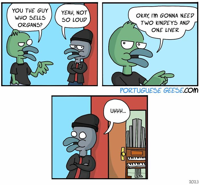 New Portuguese Geese Comics Capture Awkward Moments To Make You Laugh