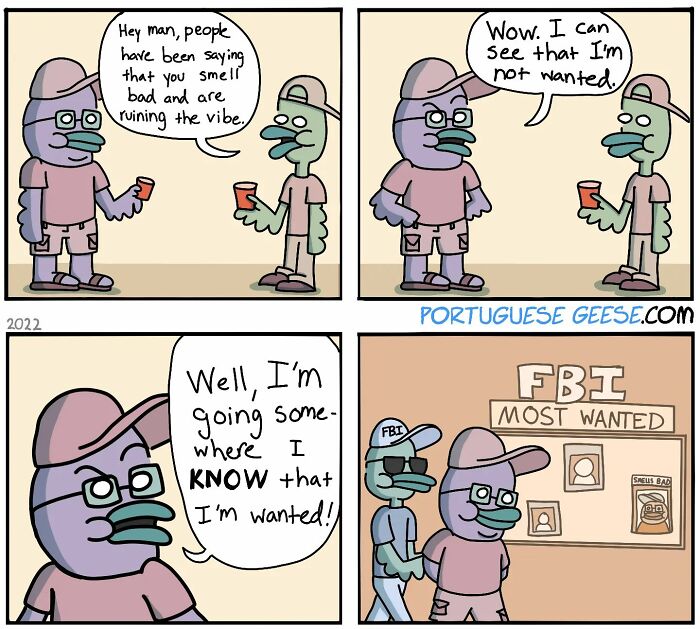 New Portuguese Geese Comics Capture Awkward Moments To Make You Laugh