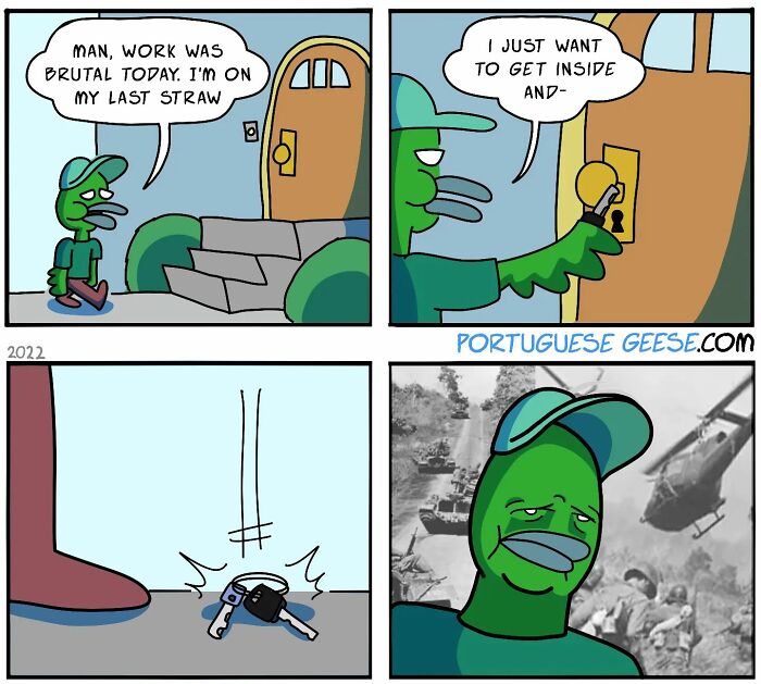 New Portuguese Geese Comics Capture Awkward Moments To Make You Laugh