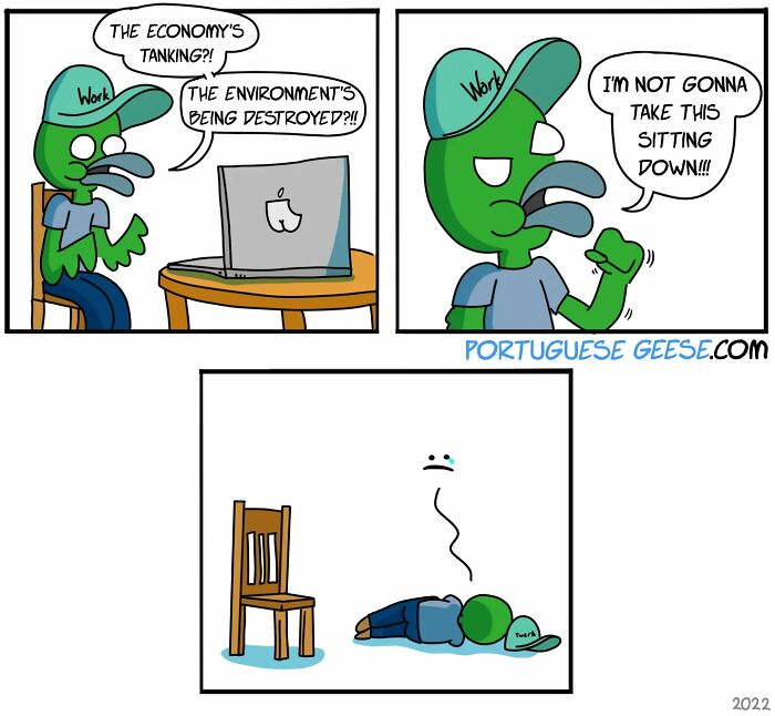 New Portuguese Geese Comics Capture Awkward Moments To Make You Laugh