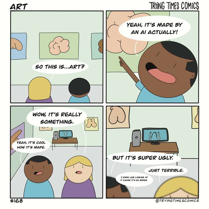 New Short And Funny Comics With Twisted Endings By Trying Times Comics