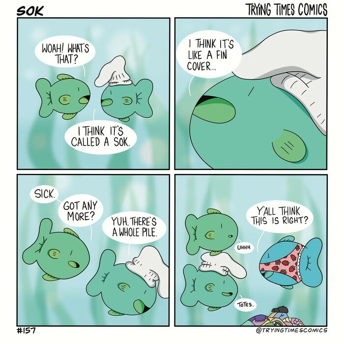 New Short And Funny Comics With Twisted Endings By Trying Times Comics