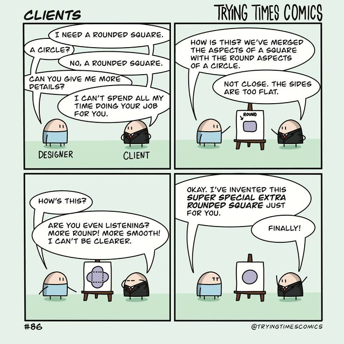New Short And Funny Comics With Twisted Endings By Trying Times Comics