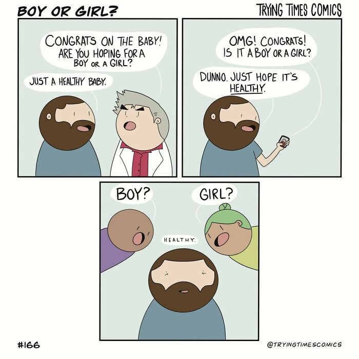 New Short And Funny Comics With Twisted Endings By Trying Times Comics