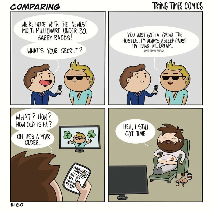 New Short And Funny Comics With Twisted Endings By Trying Times Comics