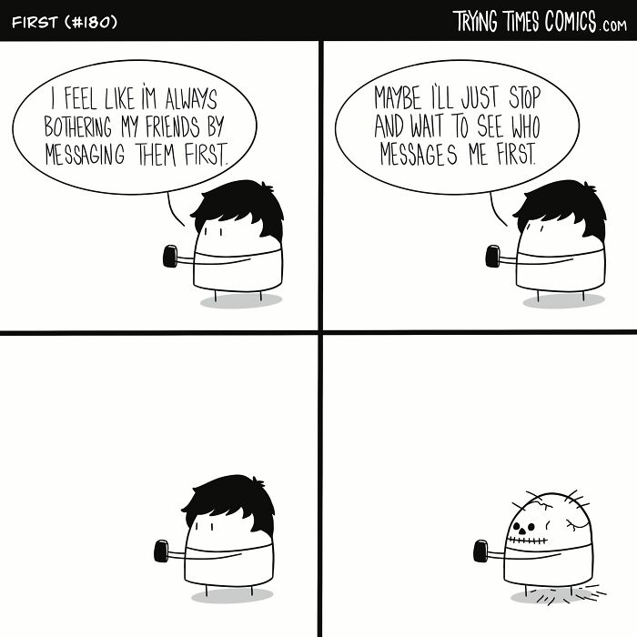 New Short And Funny Comics With Twisted Endings By Trying Times Comics