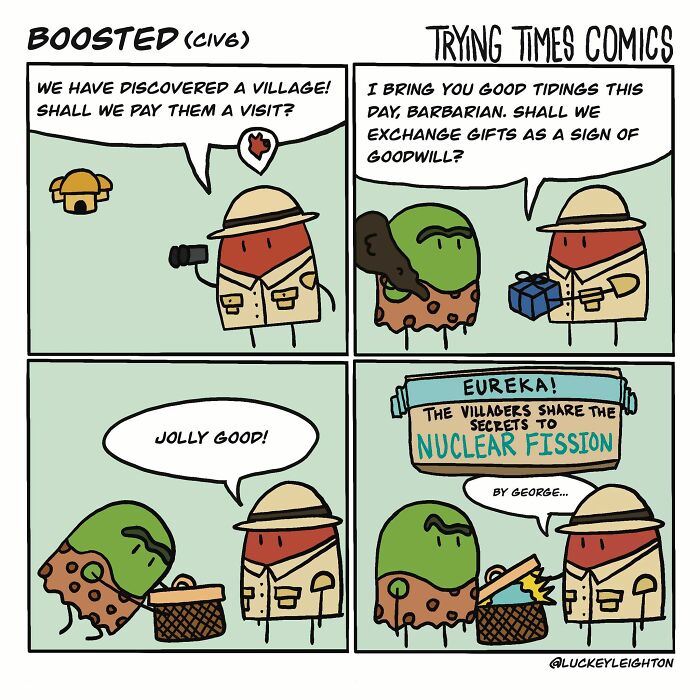 New Short And Funny Comics With Twisted Endings By Trying Times Comics