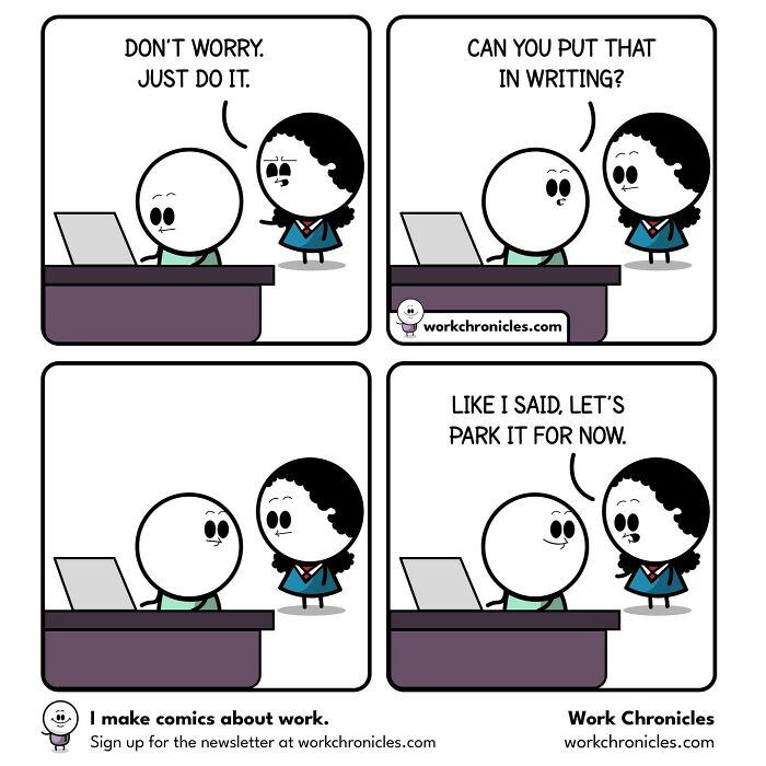 New Work Chronicles That Often Explore Topics That Are Common To Many Workers