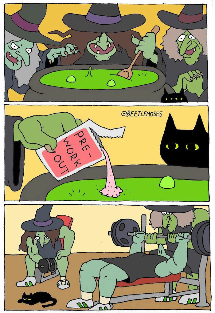 New Pop Culture Comics With Dark Humor Twists From The Mind Of Cartoonist Beetlemoses