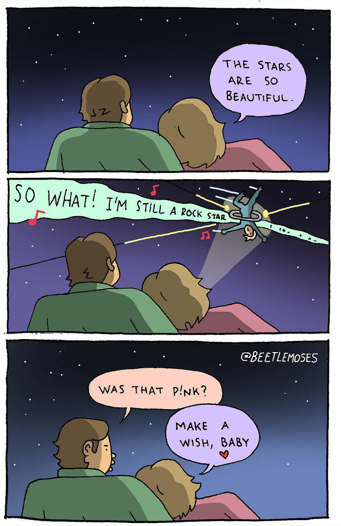 New Pop Culture Comics With Dark Humor Twists From The Mind Of Cartoonist Beetlemoses