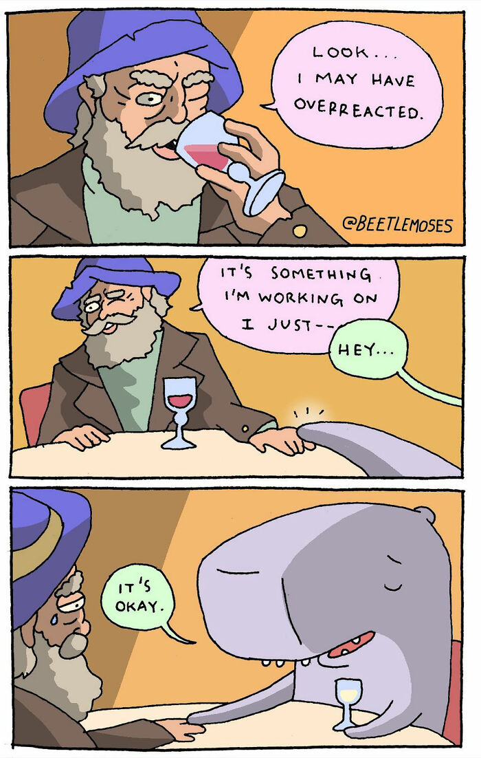 New Pop Culture Comics With Dark Humor Twists From The Mind Of Cartoonist Beetlemoses