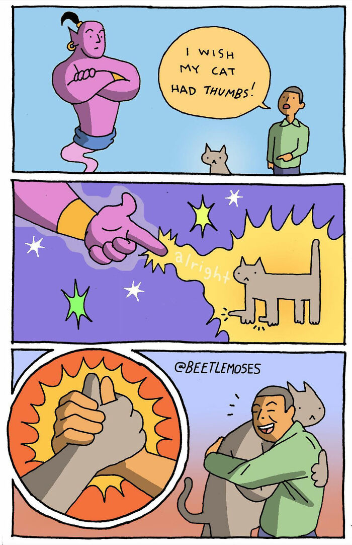 New Pop Culture Comics With Dark Humor Twists From The Mind Of Cartoonist Beetlemoses