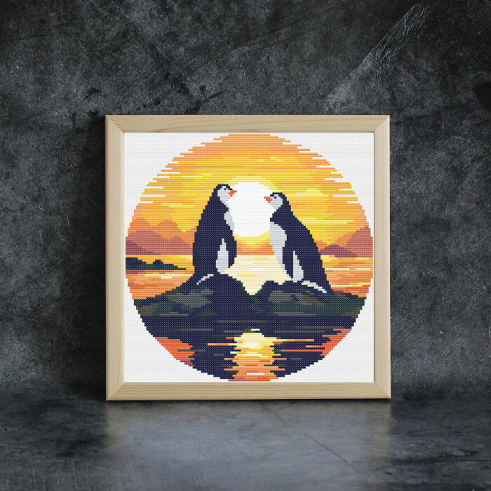 Simple And Easy Cross Stitch Patterns For Valentine's Day That I Made (10 Pics)