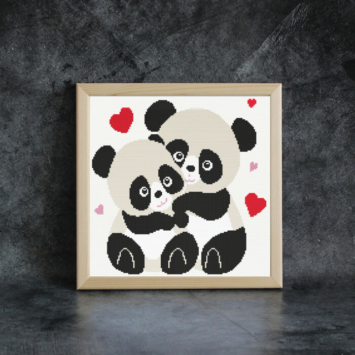 Simple And Easy Cross Stitch Patterns For Valentine's Day That I Made (10 Pics)