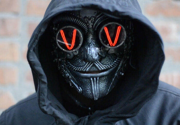 10 Steampunk-Style Masks That I Made