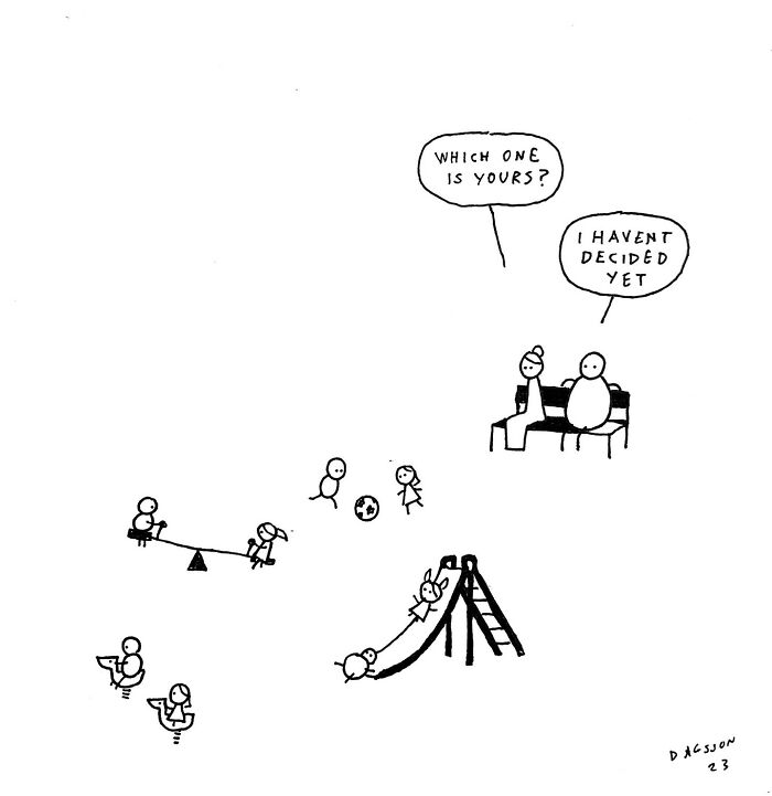 Dark Humor Comic By Hugleikur Dagsson