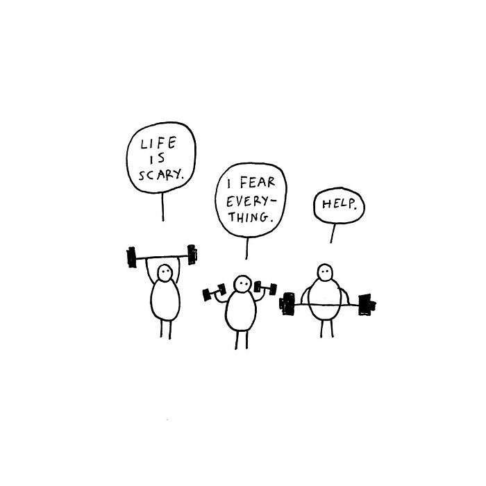 Dark Humor Comic By Hugleikur Dagsson