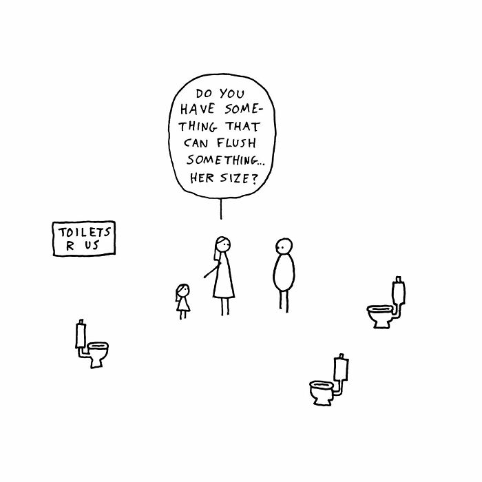 Dark Humor Comic By Hugleikur Dagsson