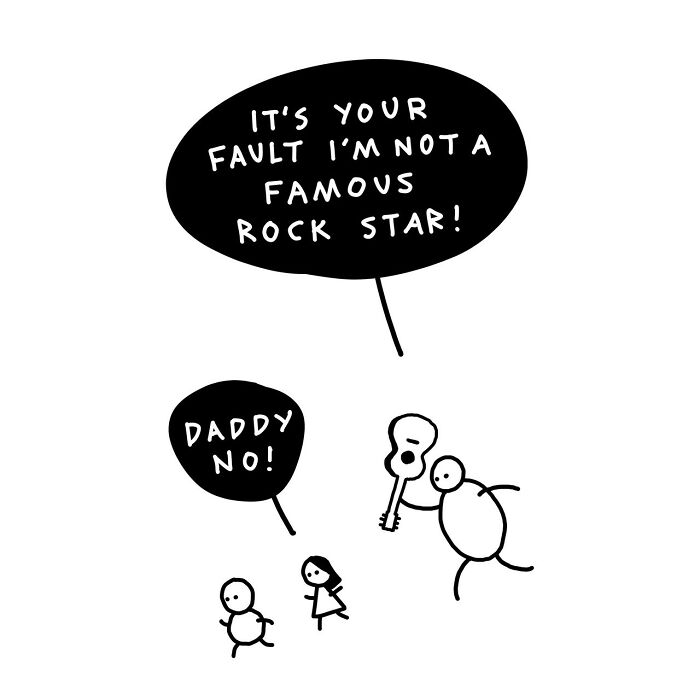 Dark Humor Comic By Hugleikur Dagsson