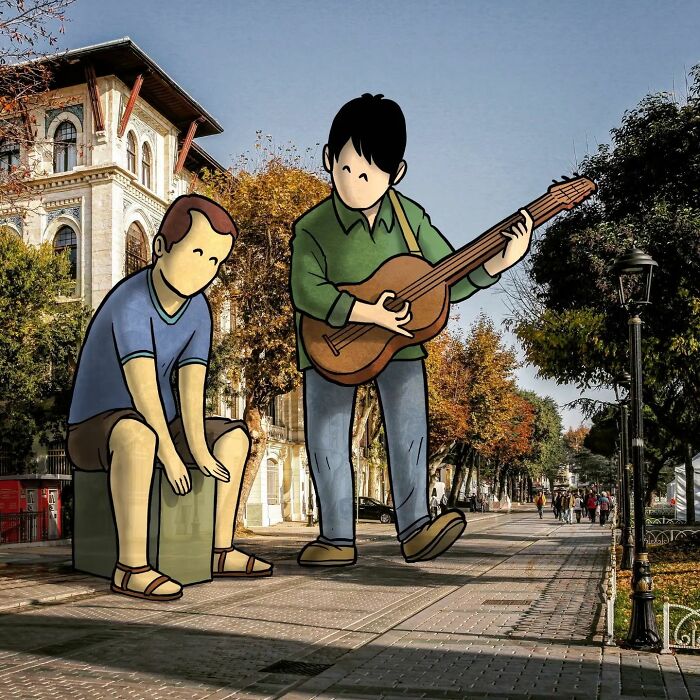 The Architect Who Inserts Fun Illustrations About Buildings And Other Constructions (New Pics)