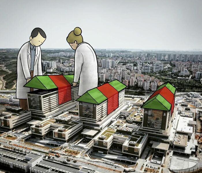 The Architect Who Inserts Fun Illustrations About Buildings And Other Constructions (New Pics)