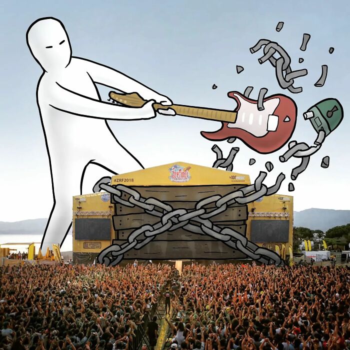 The Architect Who Inserts Fun Illustrations About Buildings And Other Constructions (New Pics)