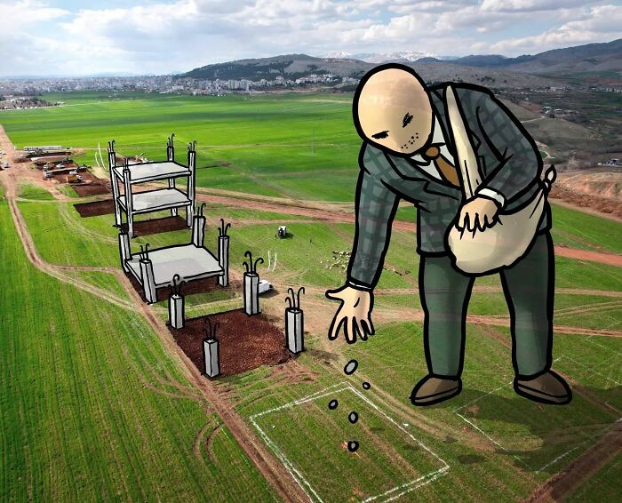 The Architect Who Inserts Fun Illustrations About Buildings And Other Constructions (New Pics)