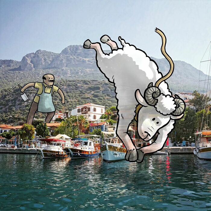 The Architect Who Inserts Fun Illustrations About Buildings And Other Constructions (New Pics)