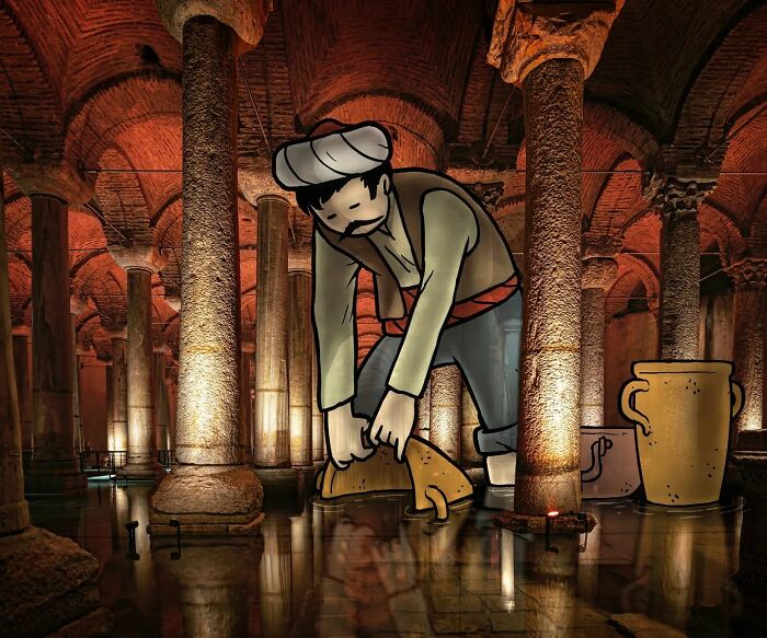 The Architect Who Inserts Fun Illustrations About Buildings And Other Constructions (New Pics)