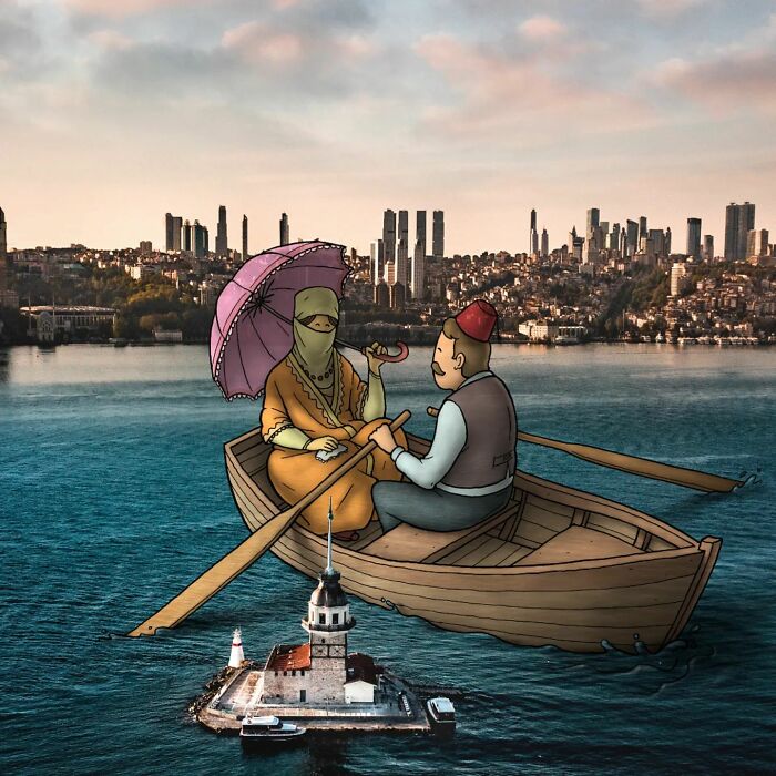 The Architect Who Inserts Fun Illustrations About Buildings And Other Constructions (New Pics)