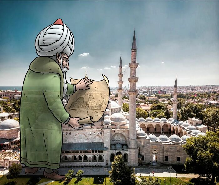 The Architect Who Inserts Fun Illustrations About Buildings And Other Constructions (New Pics)