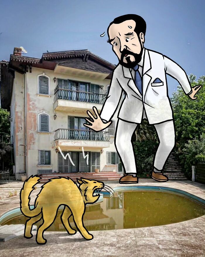 The Architect Who Inserts Fun Illustrations About Buildings And Other Constructions (New Pics)