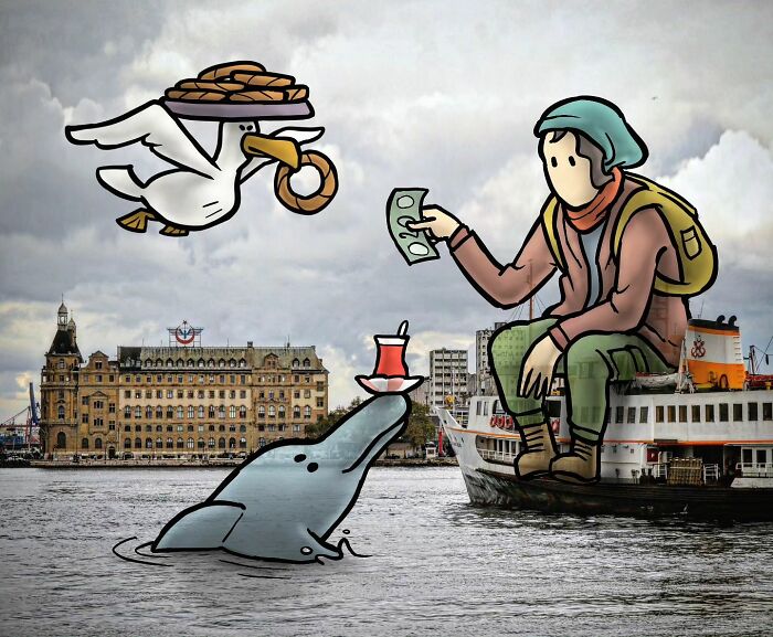 The Architect Who Inserts Fun Illustrations About Buildings And Other Constructions (New Pics)