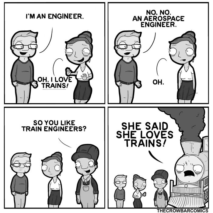 A Comic About Loving Trains By The Crowbar Comics