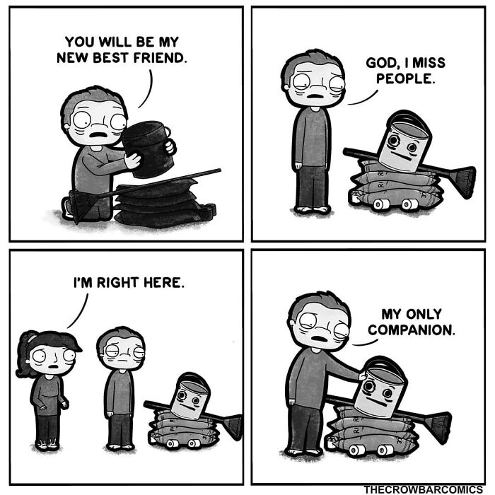 A Comic About Missing People By The Crowbar Comics