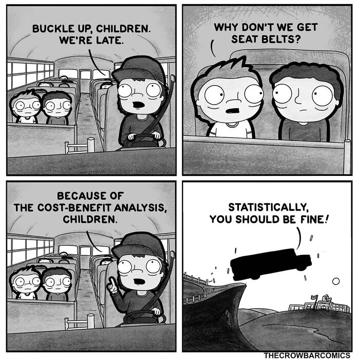 A Comic About A School Bus By The Crowbar Comics