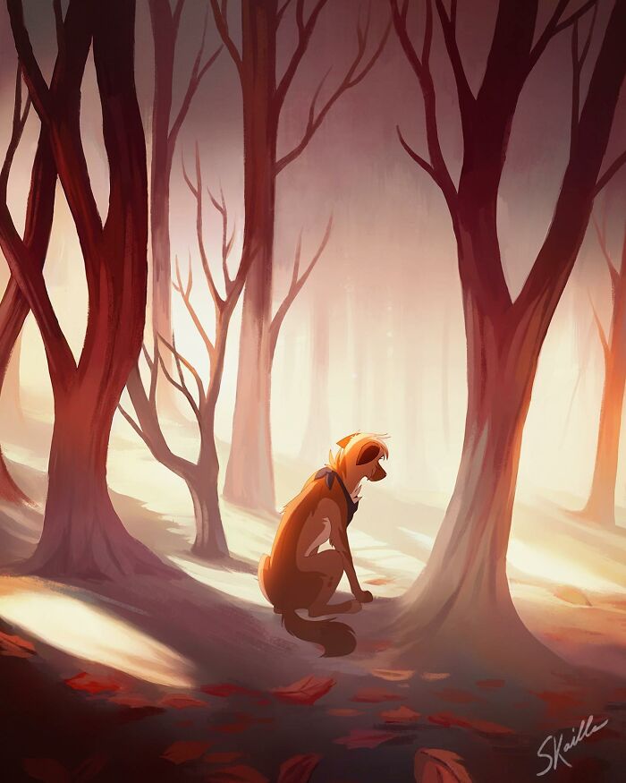 The Secret Life Of Dogs Illustrated By Skailla