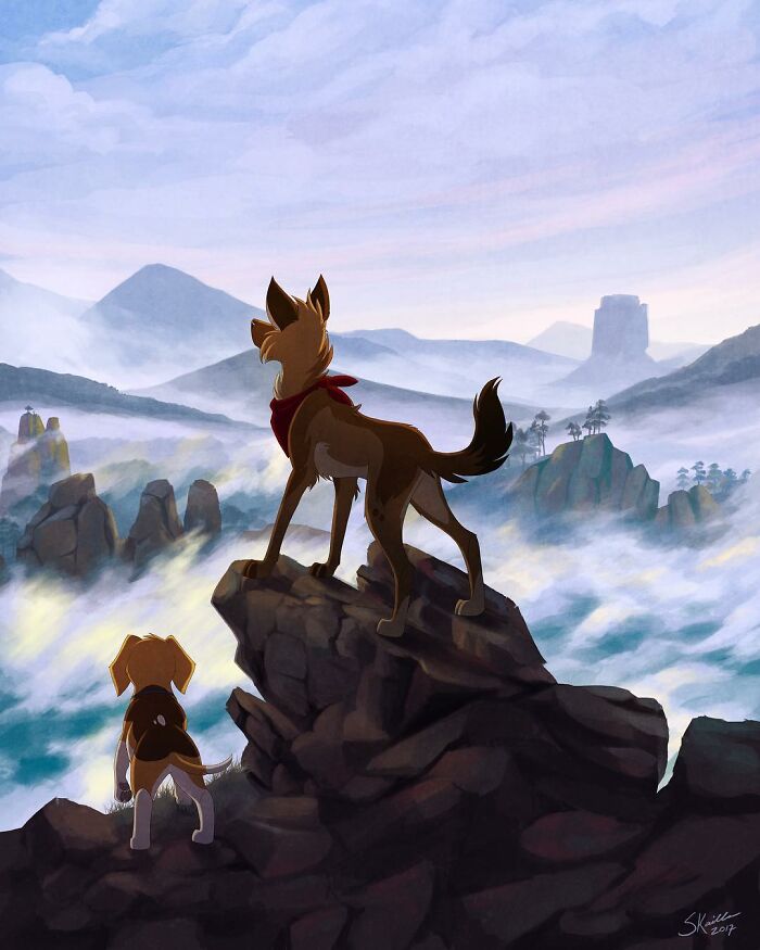 The Secret Life Of Dogs Illustrated By Skailla