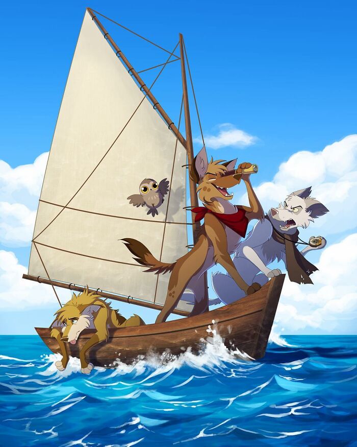 The Secret Life Of Dogs Illustrated By Skailla