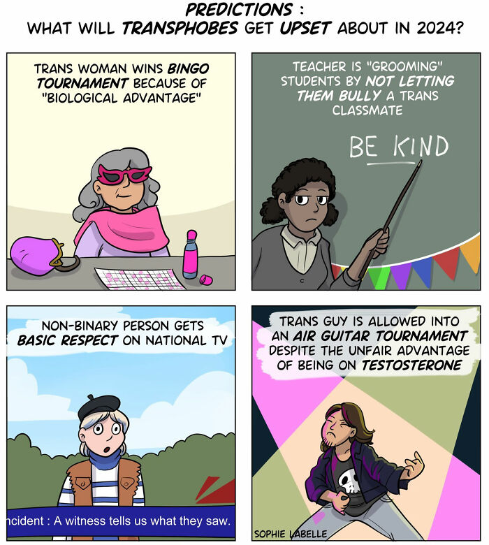 Comic About Trans And Queer People By Sophie Labelle